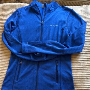 Columbia Royal Blue Zip-Up Jacket
